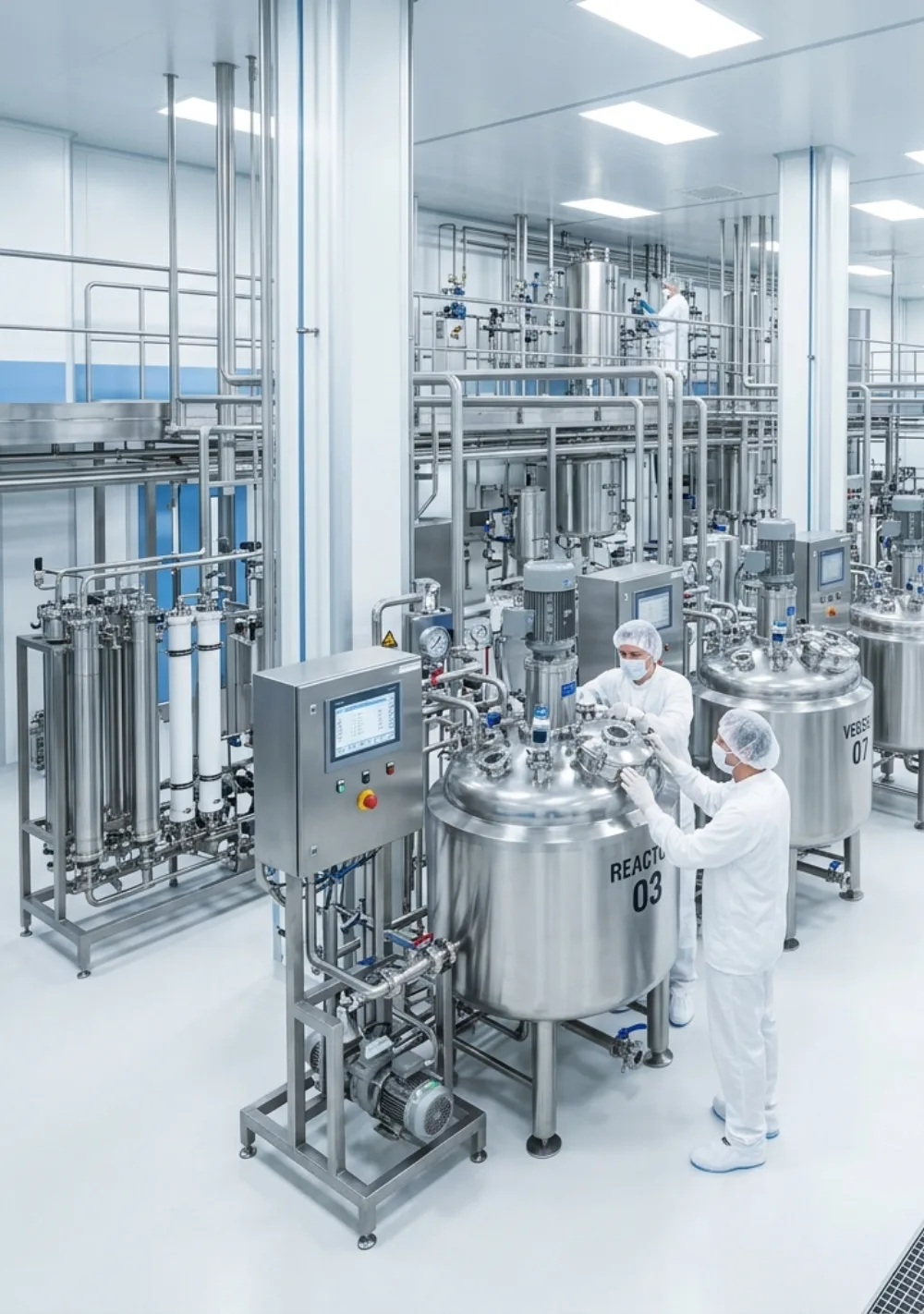 Quality assurance in a modern pharmaceutical production facility