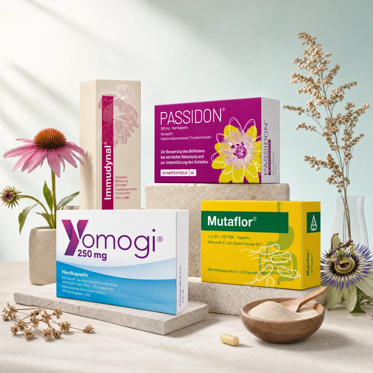 Botanische Wirkstoffe und pharmazeutische Produktarbeit